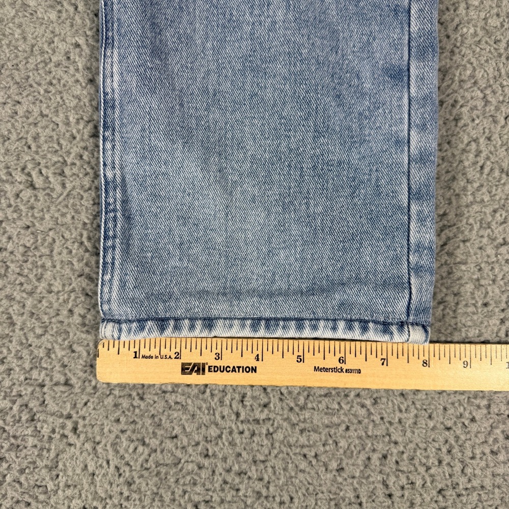 Pacsun 90s Boyfriend Jeans Size 24 Butterfly Light Wash High Rise - Picture 7 of 11